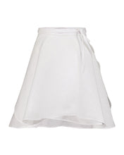 Load image into Gallery viewer, Peony Wrap Mini Skirt in Cloud
