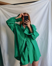 Load image into Gallery viewer, Ren Oversized Shirt in Matcha
